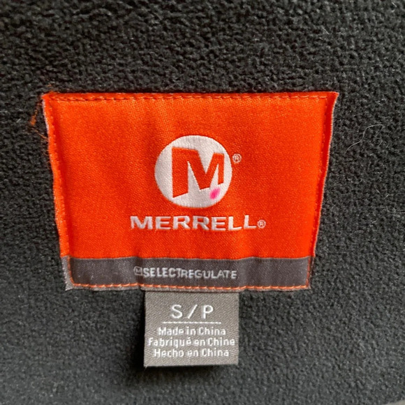 Merrell Women's  Talley Swacket Sweater Jacket Black Tweed Tie Waist Sz S - Picture 11 of 15